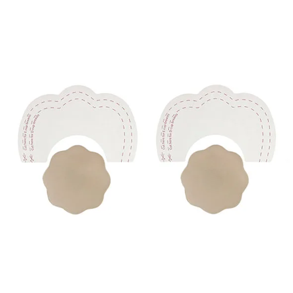 BYE-BRA - REALZADOR PECHOS + CUBREPEZONES DE SEDA