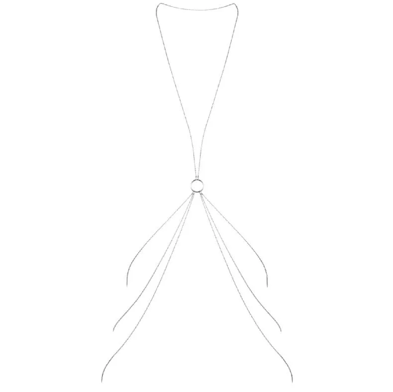 MAGNIFIQUE CADENAS METLICAS PARA EL CUERPO 8 SILVER