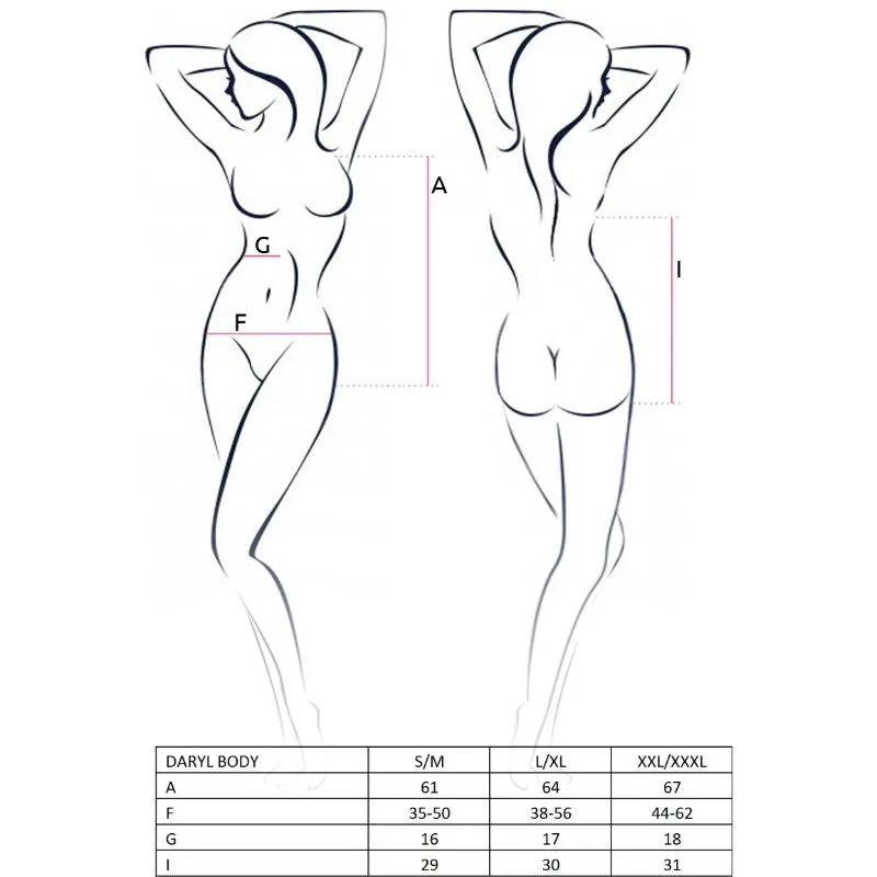 WOMAN DARYL TEDDY NEGRO TALLA