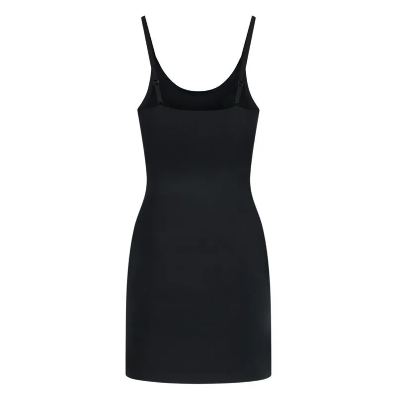 BYE-BRA - SINGLE VESTIDO INVISIBLE NEGRO TALLA