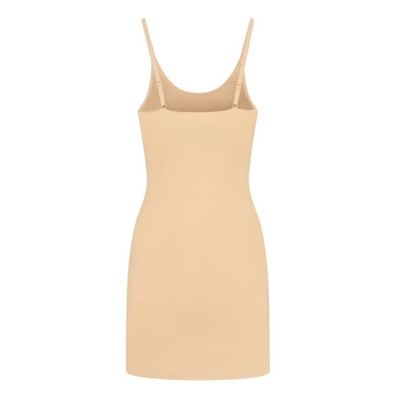 BYE-BRA - SINGLE VESTIDO INVISIBLE BEIGE TALLA
