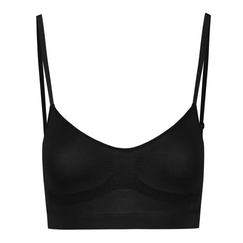 BYE-BRA - MEDIUM CONTROL SUJETADOR SIN COSTURAS NEGRO TALLA