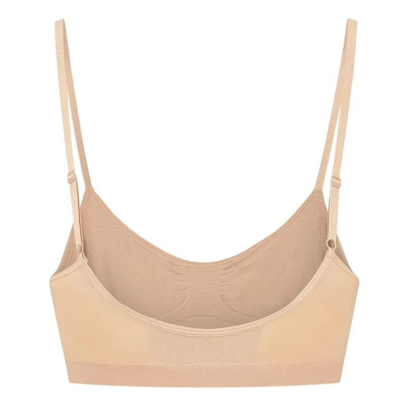 BYE-BRA - MEDIUM CONTROL SUJETADOR SIN COSTURAS BEIGE TALLA