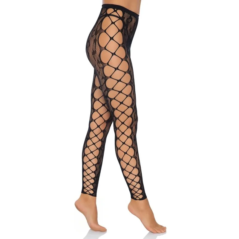 FOOTLESS CROTHLESS TIGHTS ONE SIZE