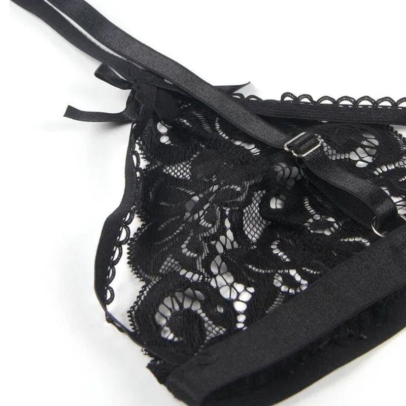 SET 3 PIEZAS SUJETADOR + LIGUERO + TANGA