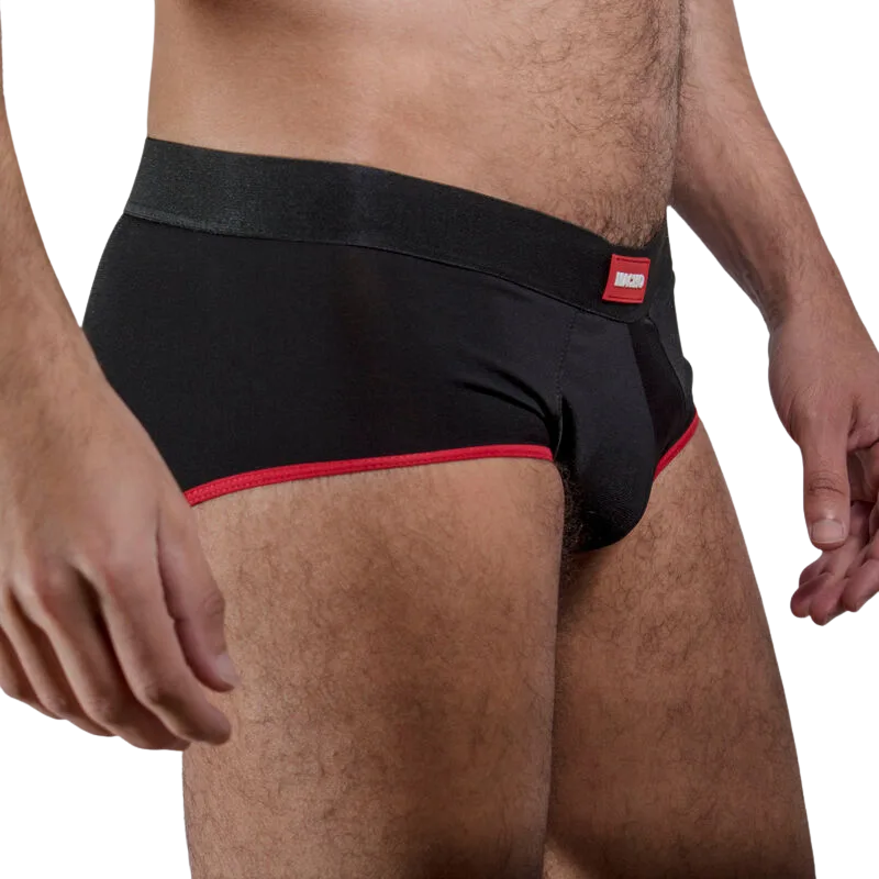 MS24R CALZONCILLO BRIEF DARK ROJO