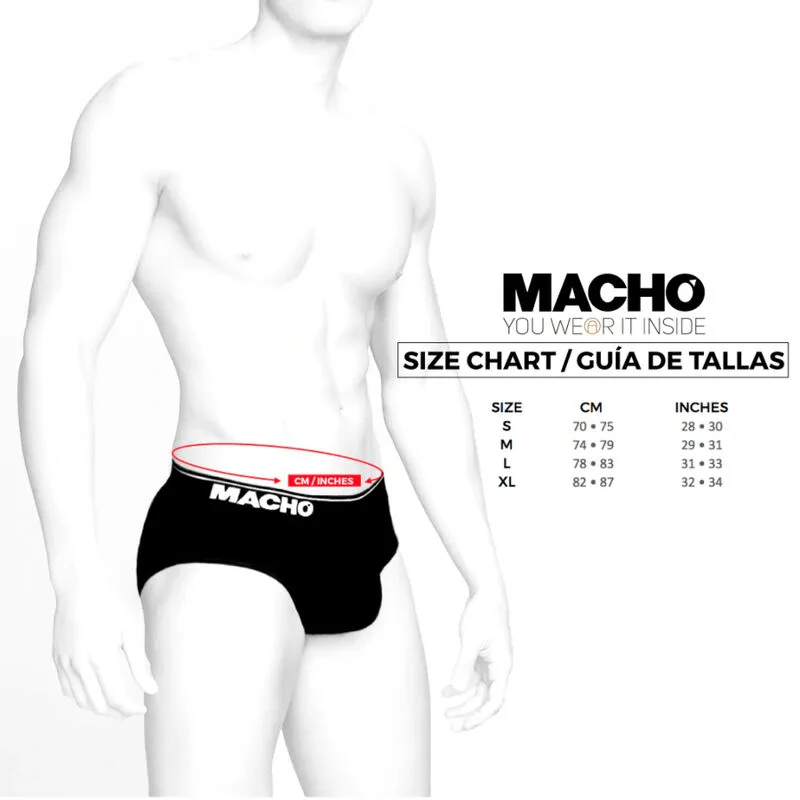MS24R CALZONCILLO BRIEF DARK ROJO