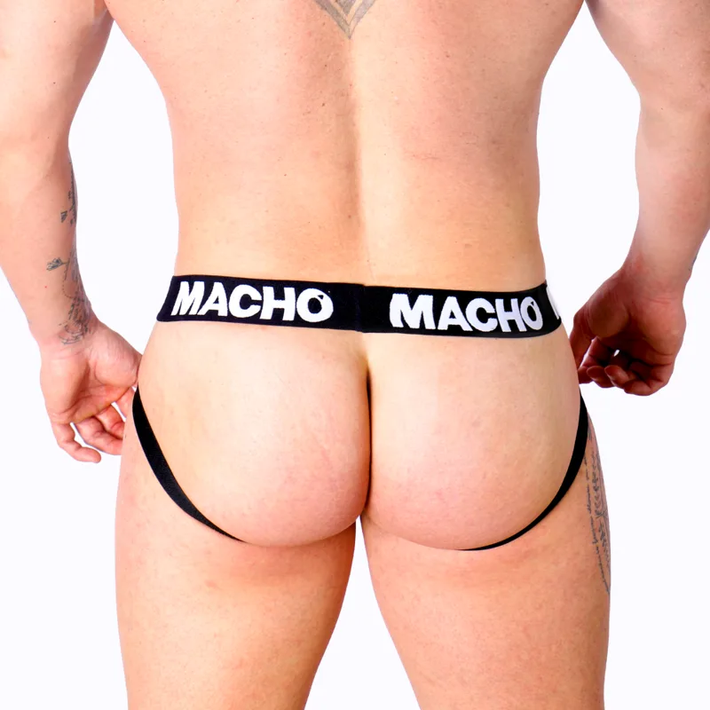 MX25NC JOCK CUERO NEGRO
