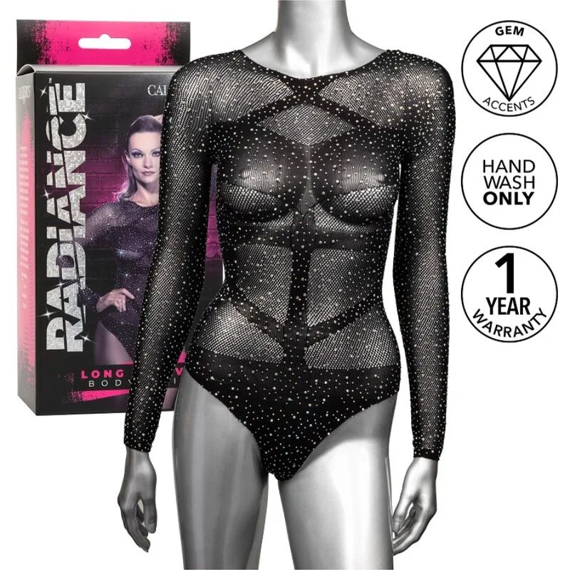 RADIANCE BODY DE MANGA LARGA PEDRERÍA