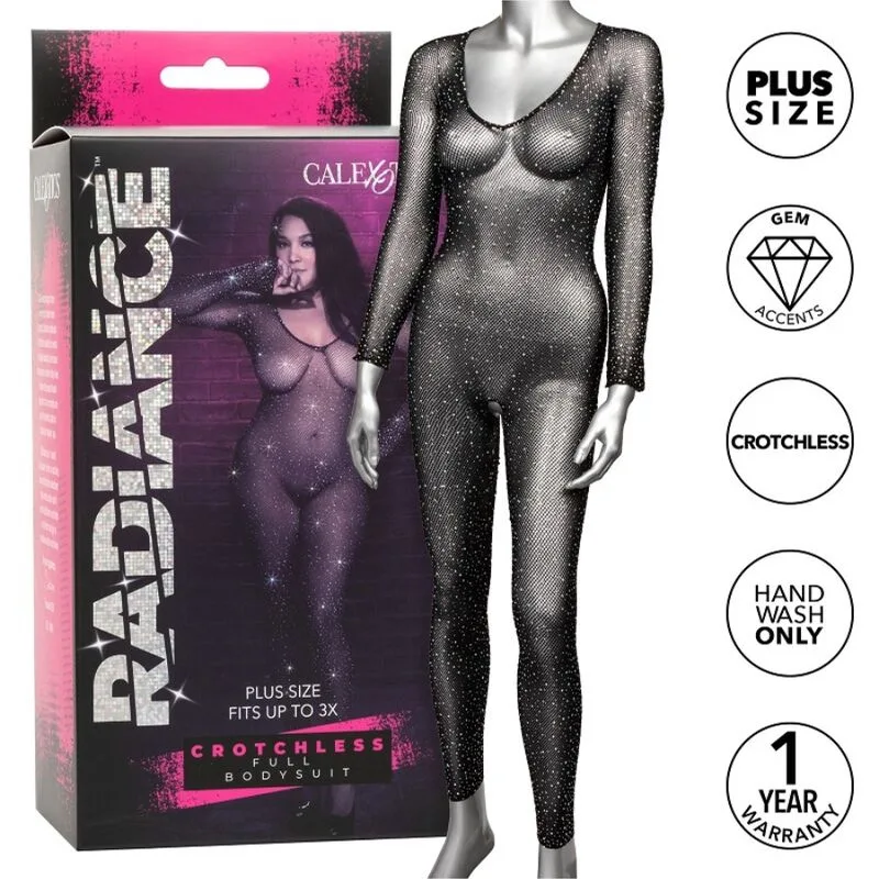 RADIANCE BODY ENTERO PEDRERÍA SIN ENTREPIERNA TALLA GRANDE