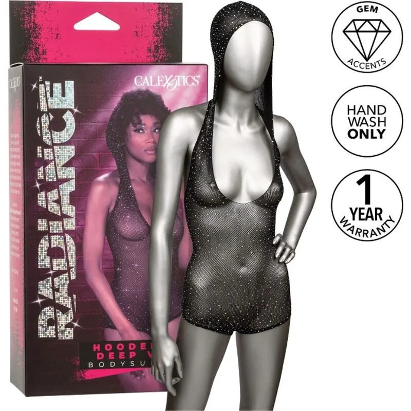 RADIANCE BODY CON CAPUCHA Y ESCOTE EN V PRONUNCIADO