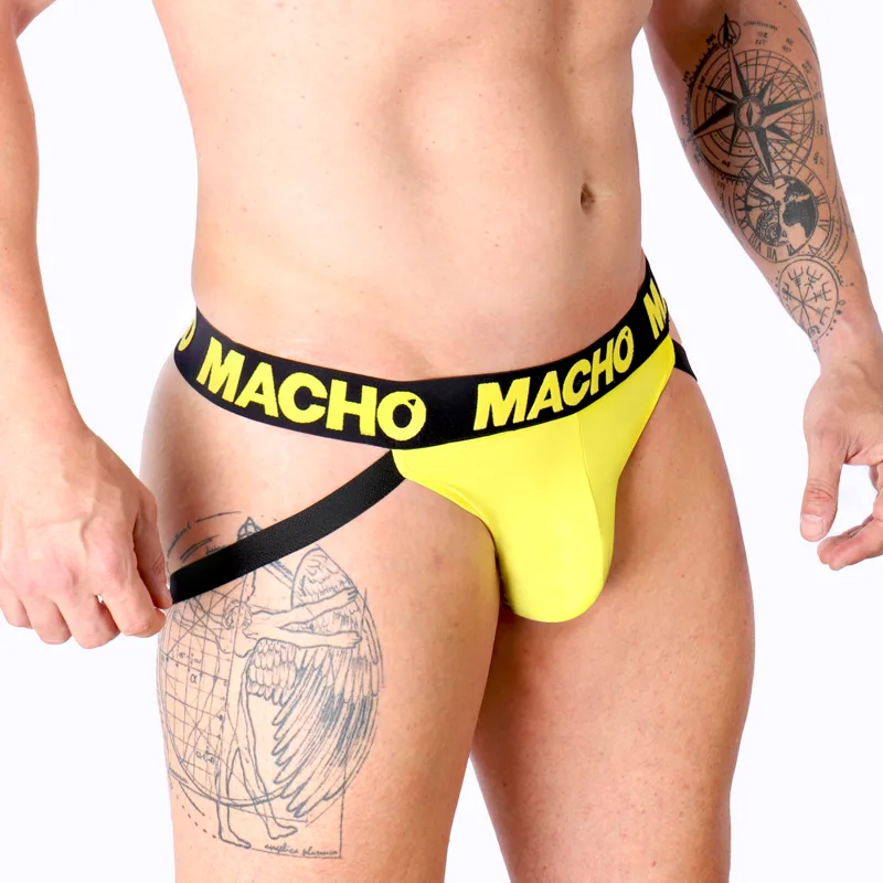 MX25A JOCK AMARILLO LYCRA
