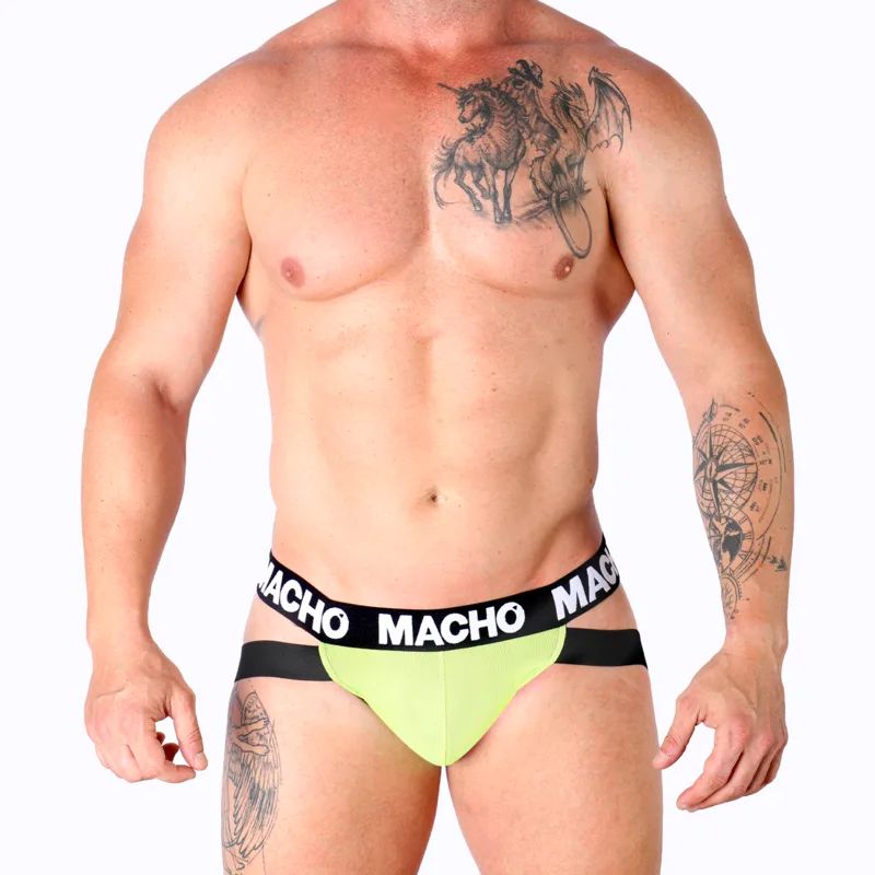 MX28FA JOCK AMARILLO NEON M