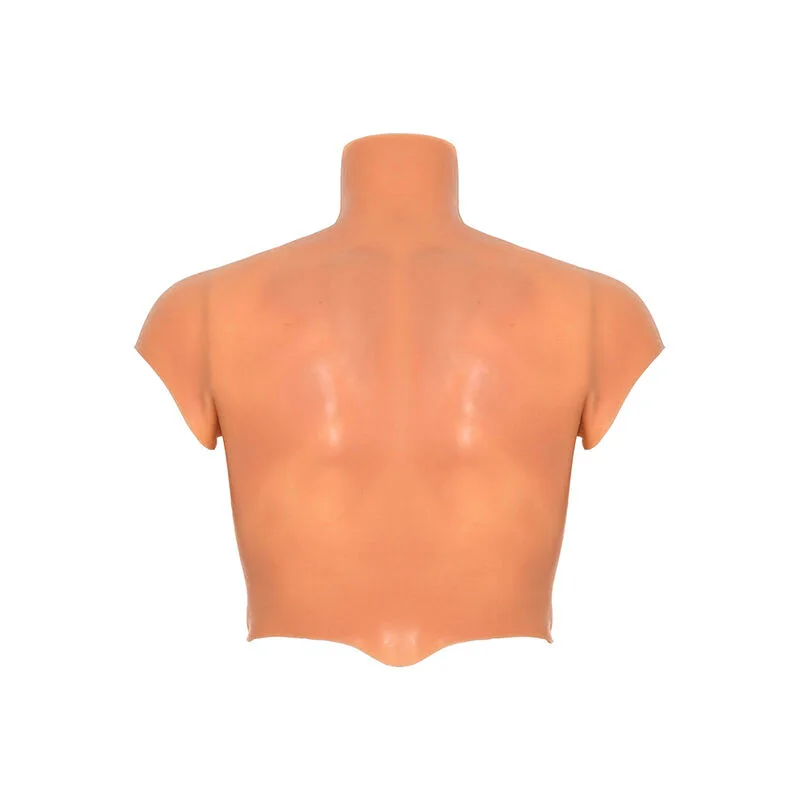 ALTER EGO CAMISETA SILICONA TORSO MASCULINO CON ABDOMINALES NATURAL