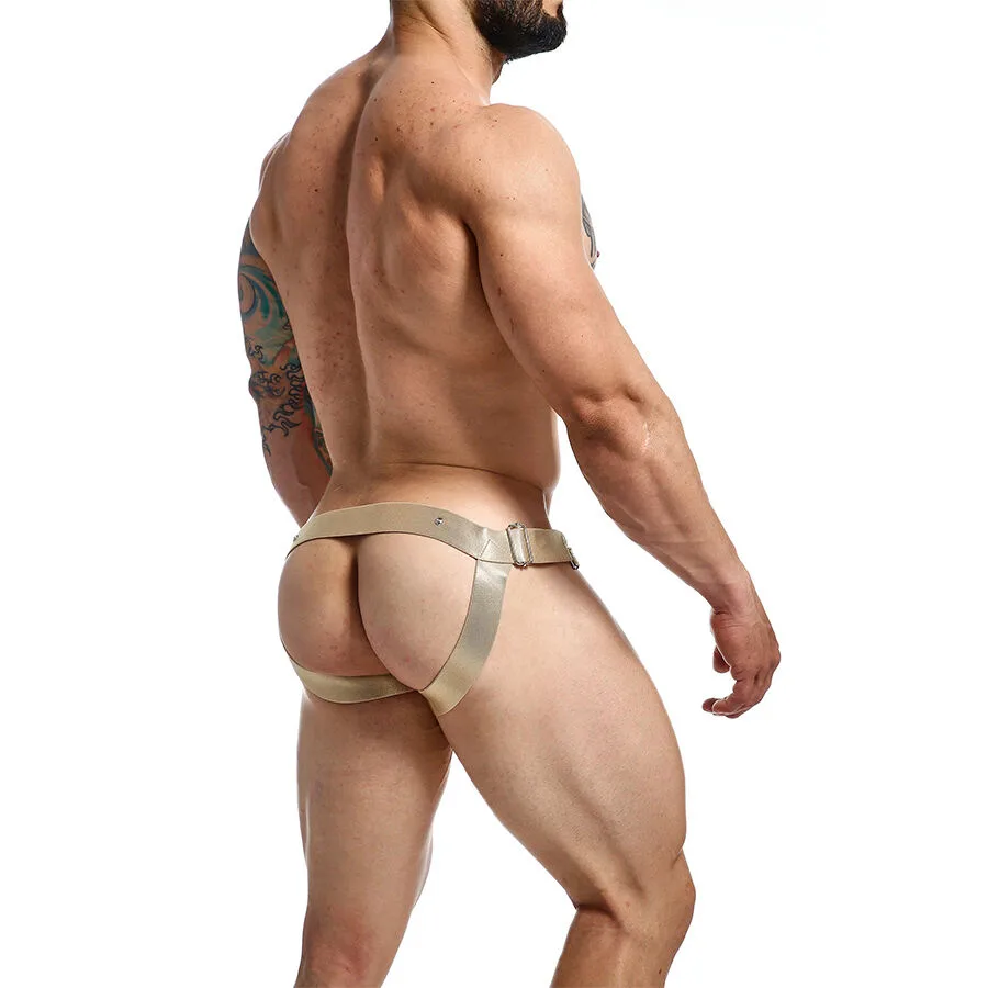 DNGEON JOCKSTRAP ANILLO PARA EL PENE DORADO TALLA ÚNICA