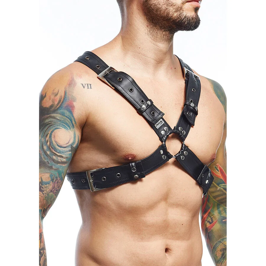 DNGEON CINTURÓN DE ARNÉS NEGRO TALLA ÚNICA X