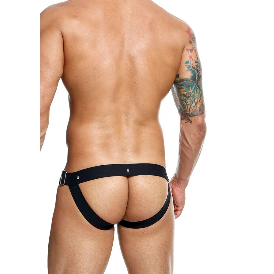 DNGEON JOCKSTRAP NEGRO A PRESIÓN TALLA ÚNICA