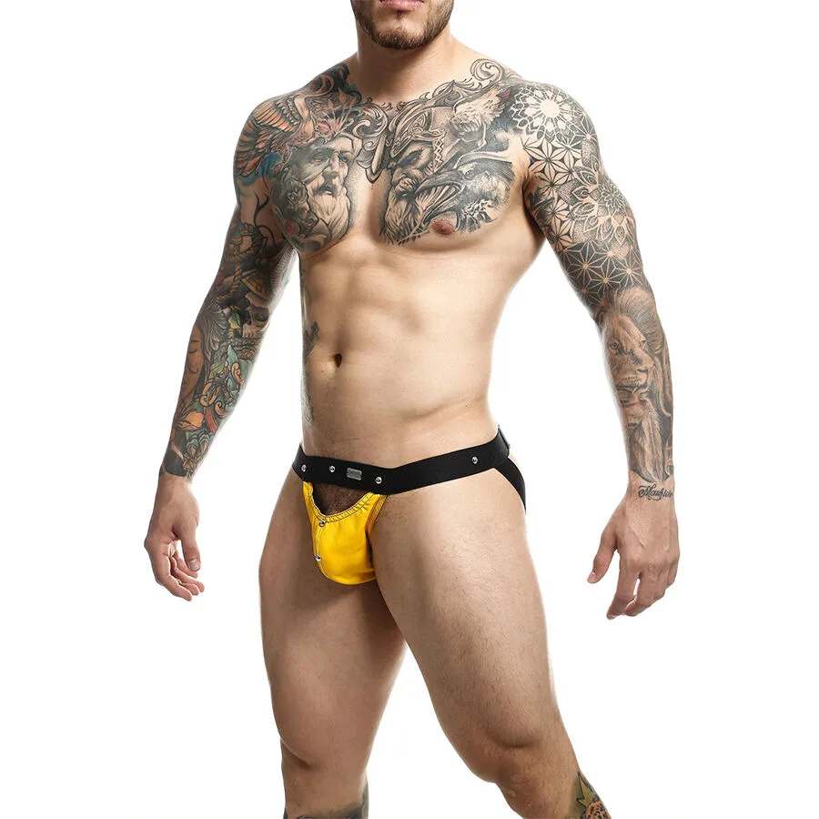 DNGEON JOCKSTRAP DEPORTISTA AMARILLO TALLA ÚNICA