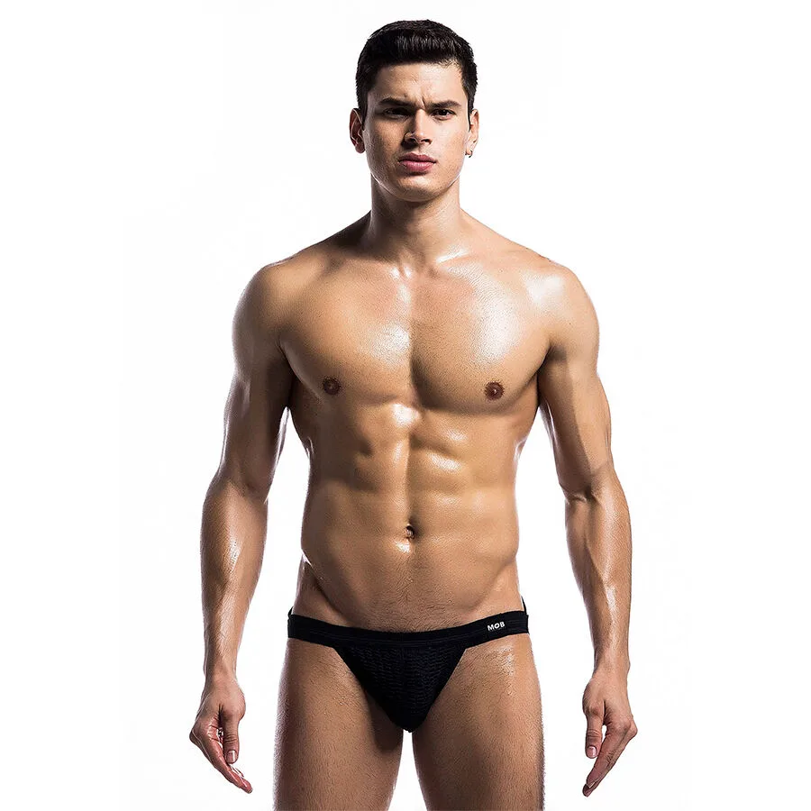 BAÑADOR FETISH JOCKSTRAP NEGRO TALLA
