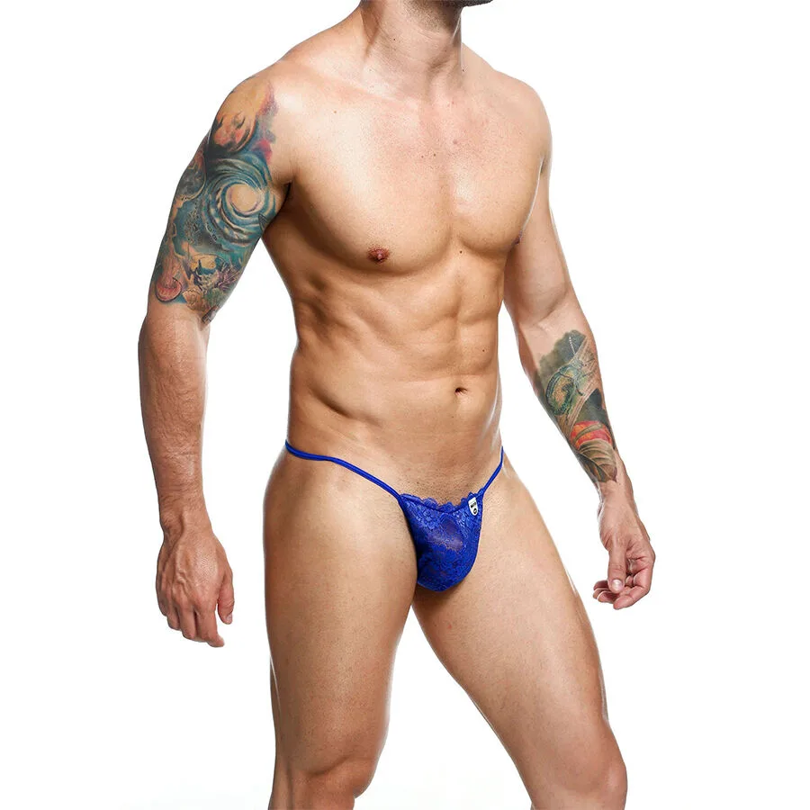 TANGA DE ENCAJE ROYAL TALLA