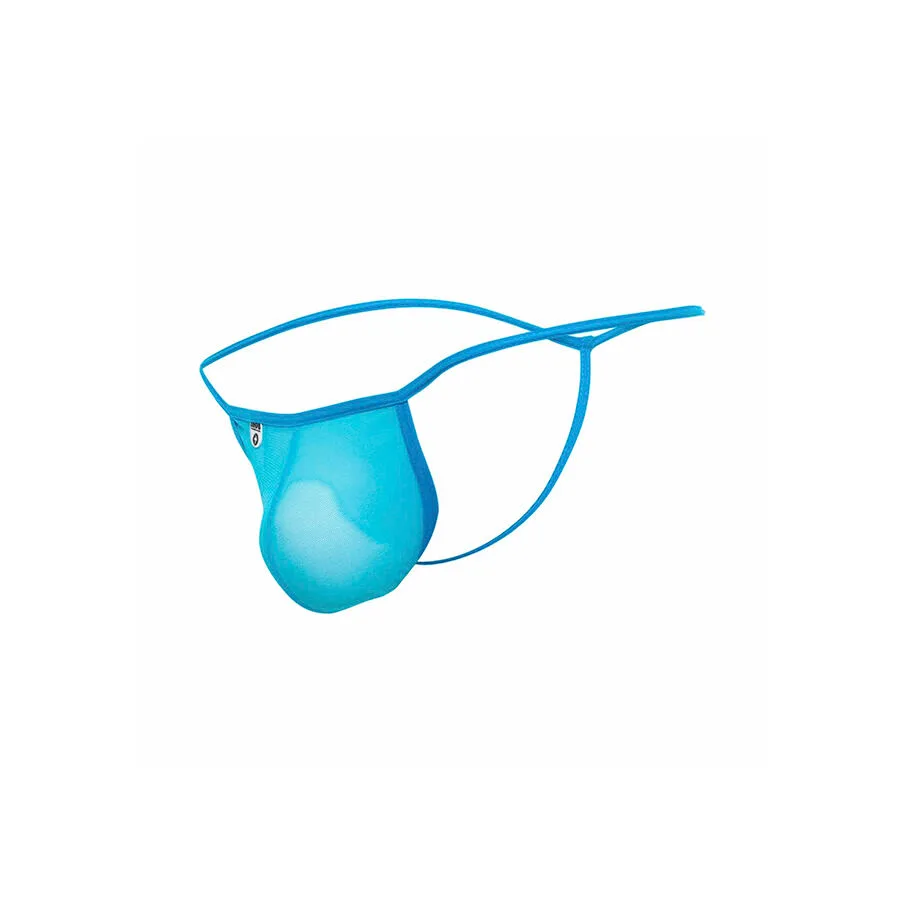 TANGA TRANSPARENTE CON FORMA DE T AQUA TALLA