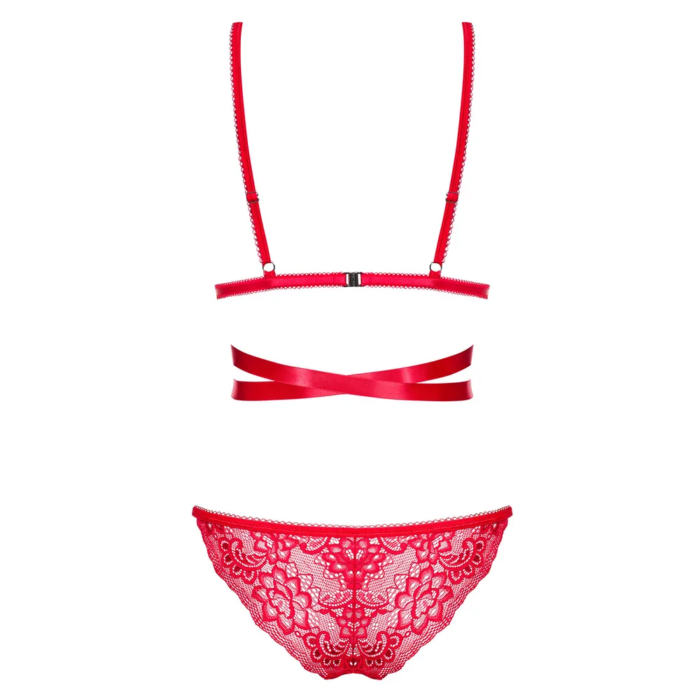 CONJUNTO LOVLEA OBSESSIVE ROJO
