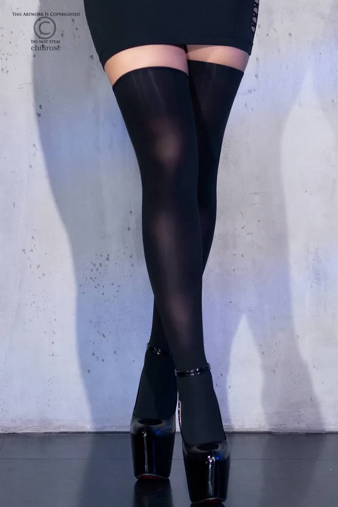 MEDIAS DE LIGAS CR-4398 NEGRAS