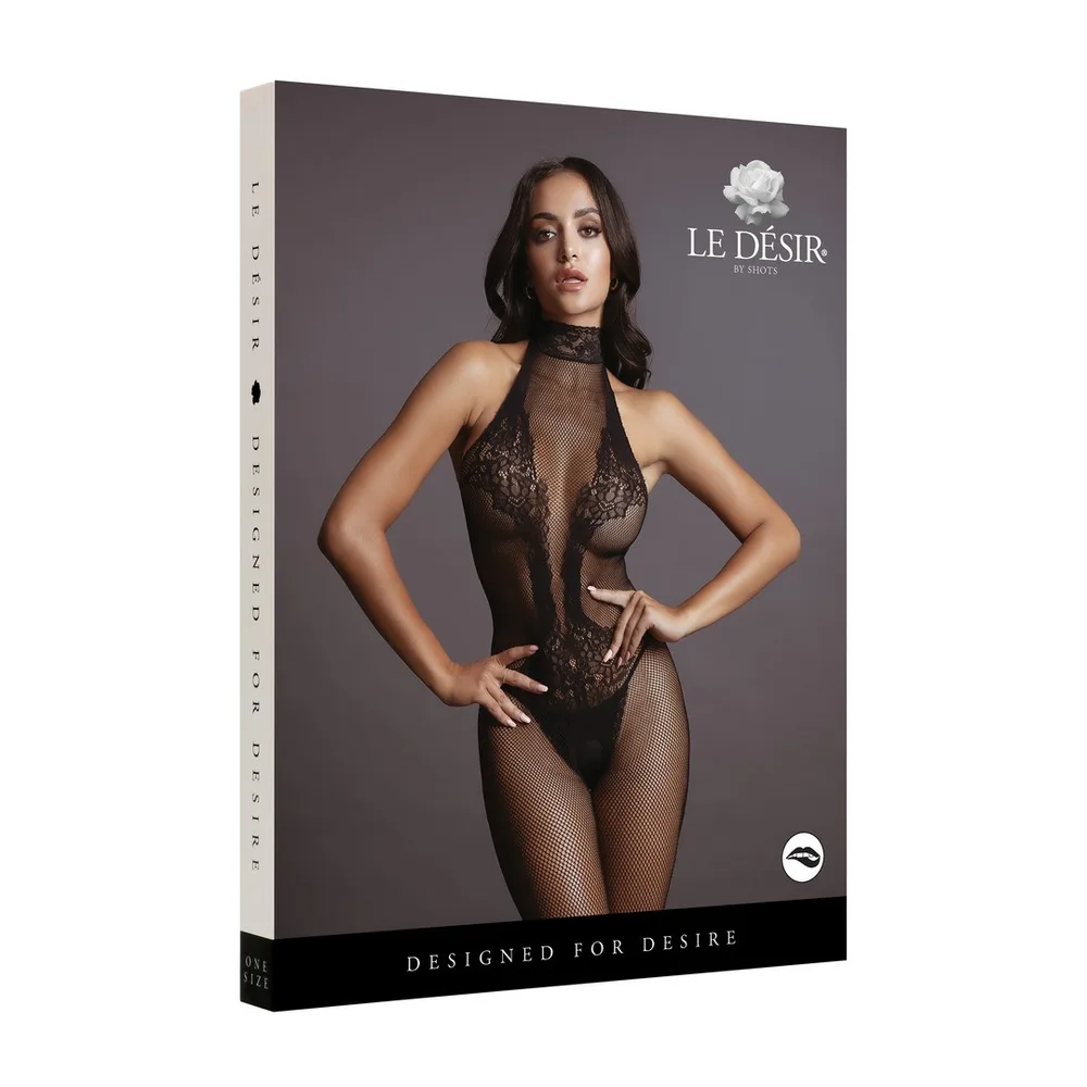 CATSUIT FISHNET AND LACE LE DÉSIR Modelo 33697