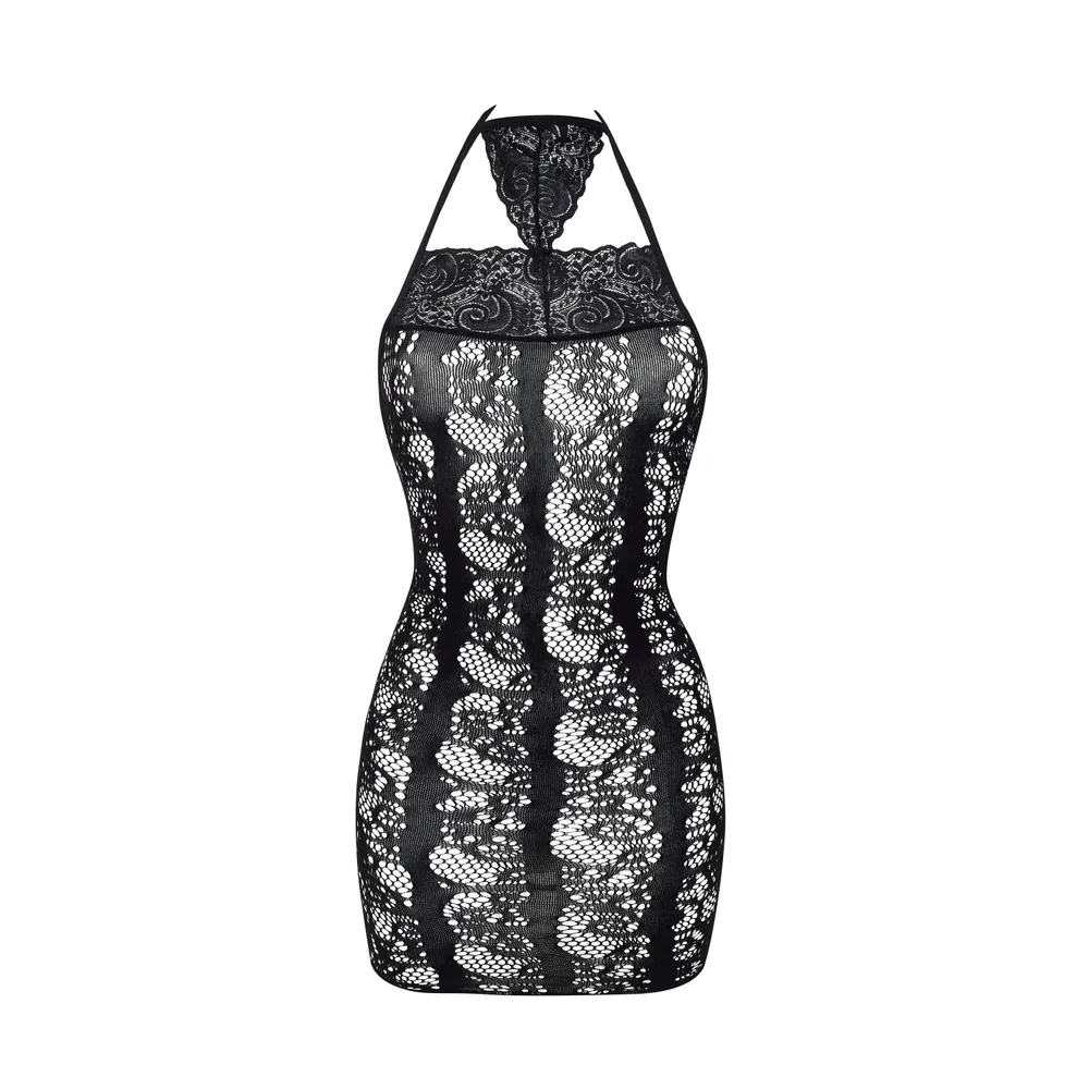 MINI VESTIDO ELISABETH NEGRO BEAUTY NIGHT FASHION