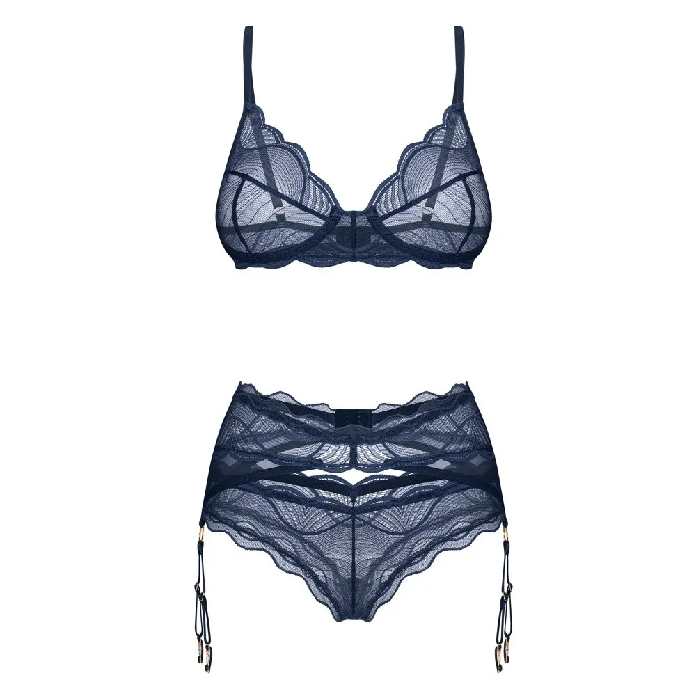 CONJUNTO DE 3 PIEZAS NIGHTLY AZUL OBSESSIVE