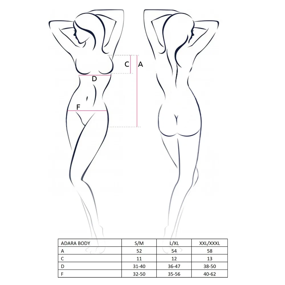 BODY ADARA ROJO PASSION