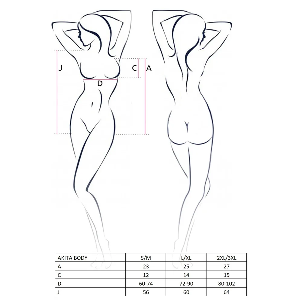 BODY AKITA ROJO PASSION