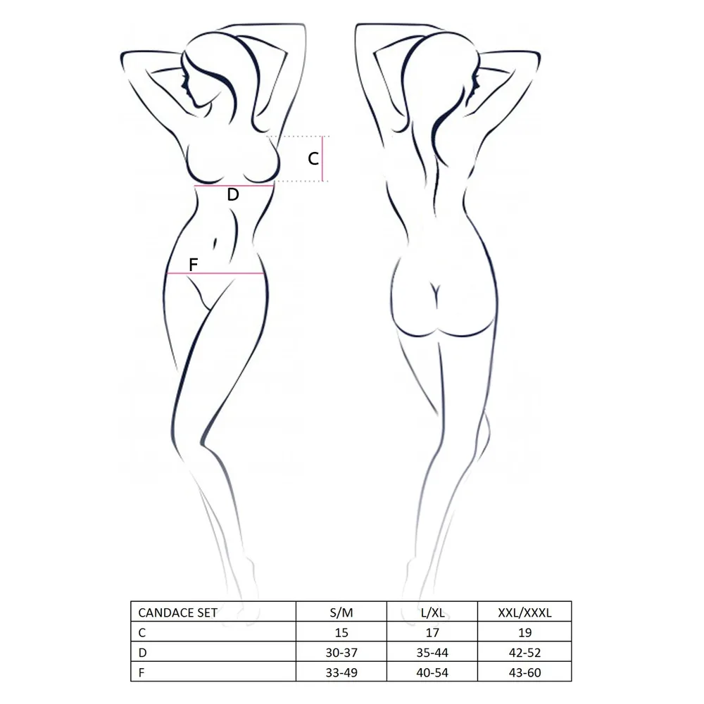 CONJUNTO DE 2 PIEZAS CANDACE BLANCO PASSION