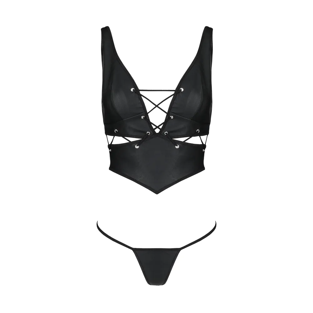 CONJUNTO DE 2 PIEZAS FRANCESCA BIKINI NEGRO PASSION
