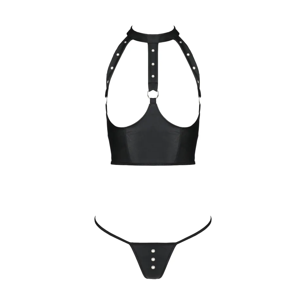 CONJUNTO DE 2 PIEZAS GENEVIA NEGRO PASSION