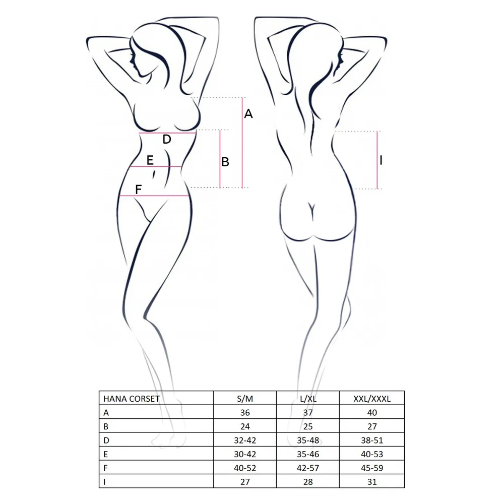 CORSÉ Y TANGA HANA ROJO PASSION