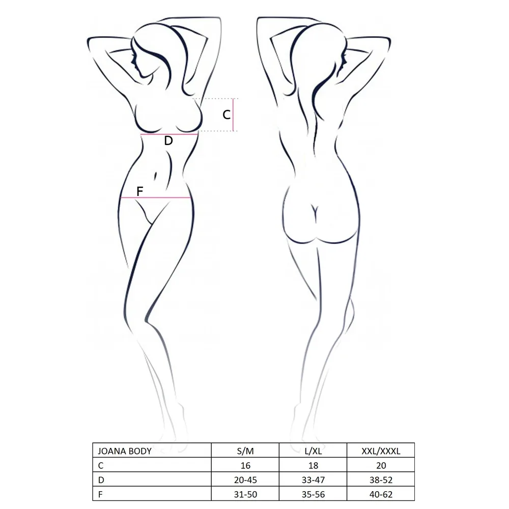 BODY JOANA NEGRO PASSION