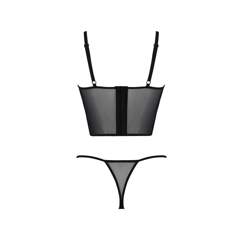 CONJUNTO DE 2 PIEZAS KERRIA NEGRO ECO COLLECTION PASSION