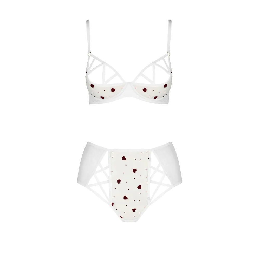 CONJUNTO DE 2 PIEZAS LOVELIA BIKINI BLANCO PASSION