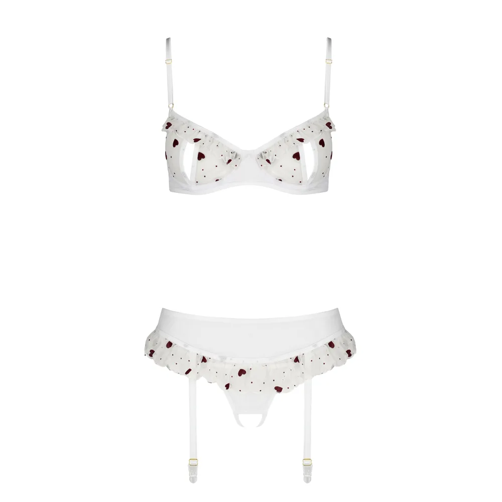 CONJUNTO DE 3 PIEZAS LOVELIA BLANCO PASSION
