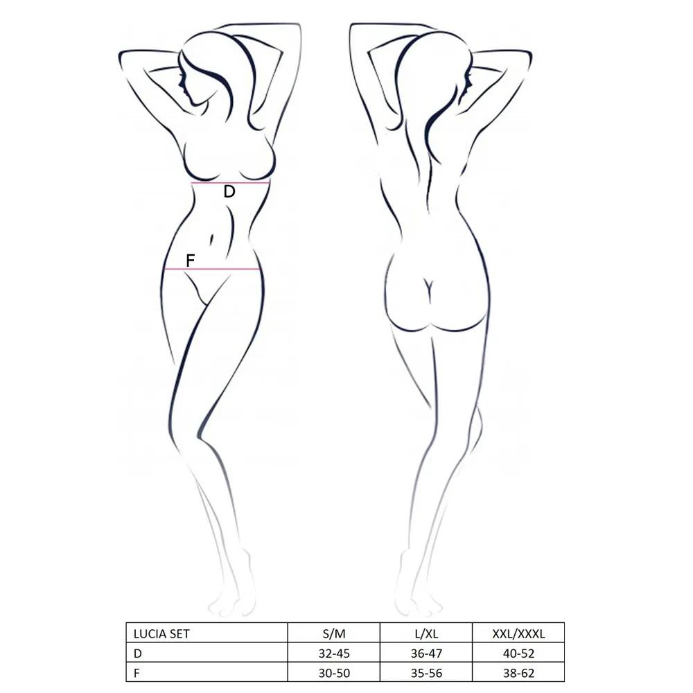 CONJUNTO DE 2 PIEZAS LUCIA NEGRO PASSION