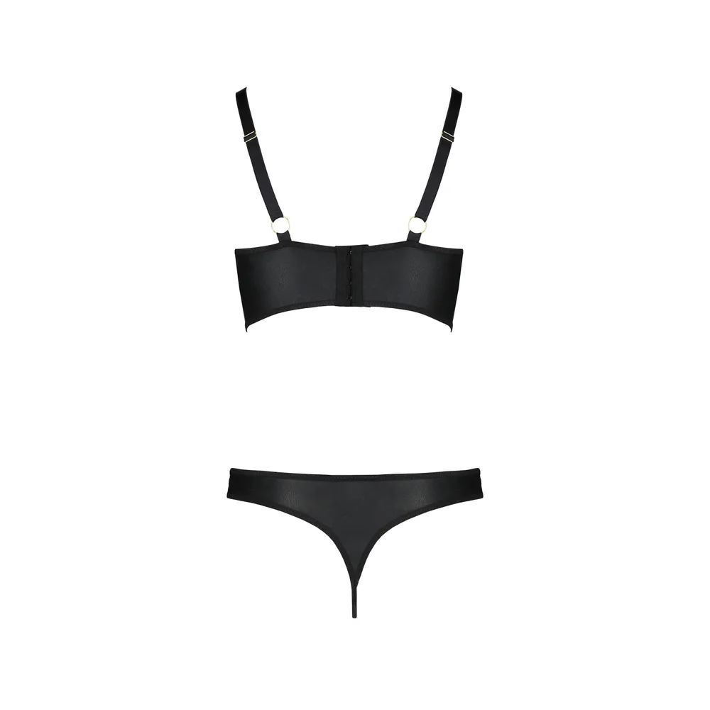 CONJUNTO DE 2 PIEZAS MALWIA BIKINI NEGRO PASSION