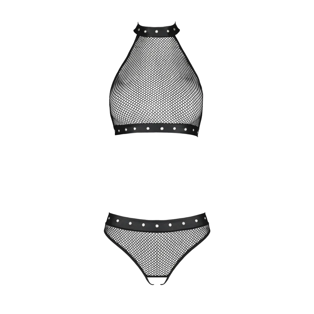 CONJUNTO DE 2 PIEZAS MOONLIGHT NEGRO PASSION