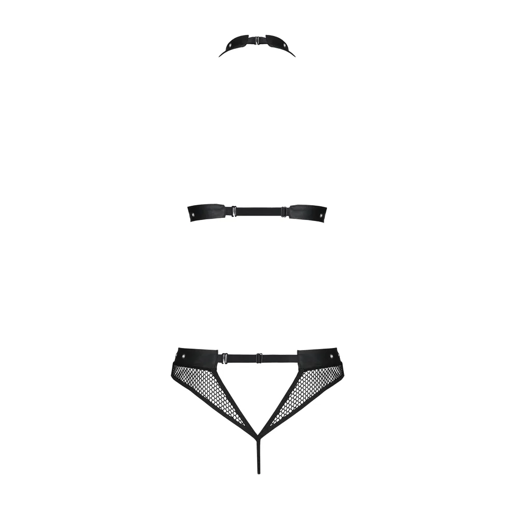 CONJUNTO DE 2 PIEZAS MOONLIGHT NEGRO PASSION