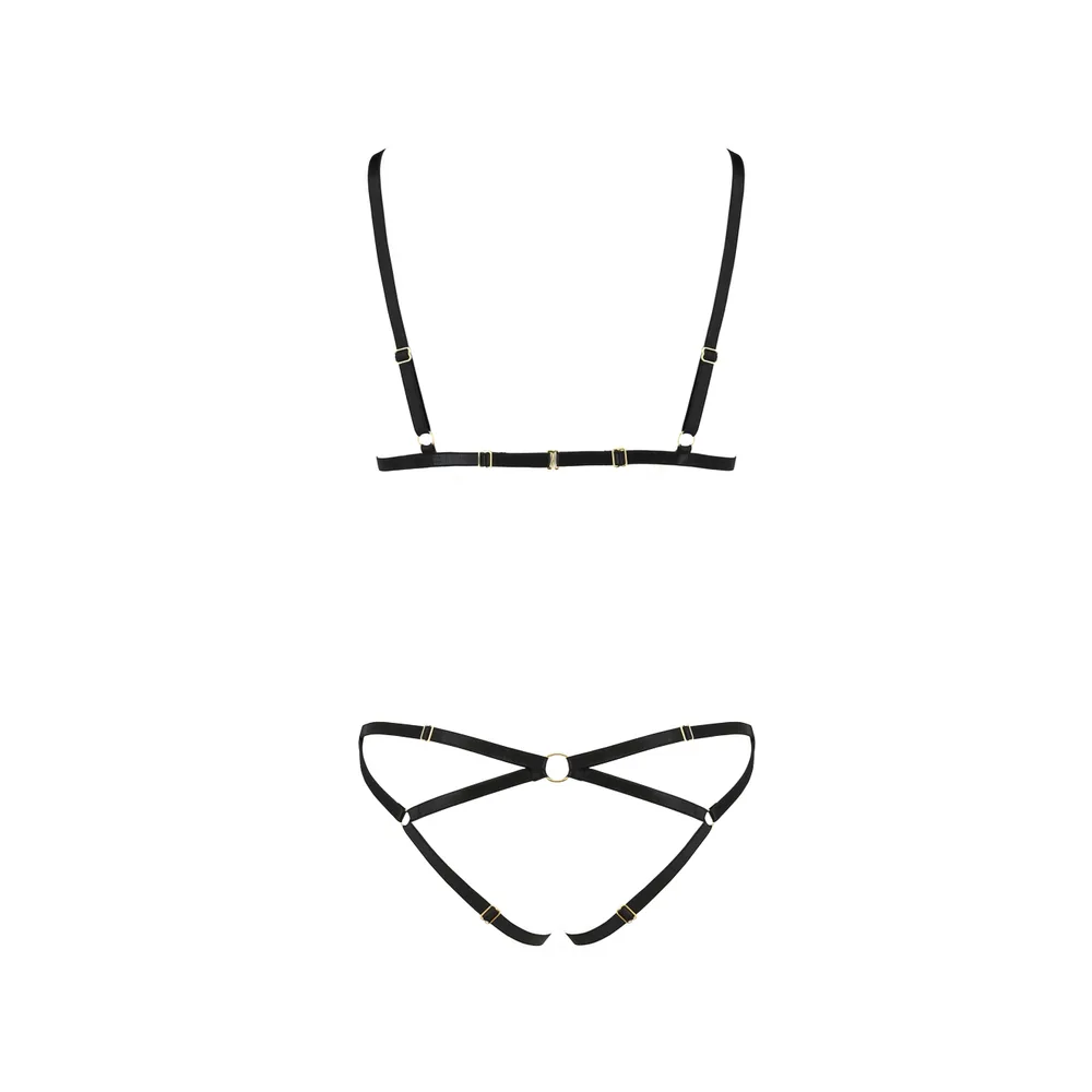 CONJUNTO DE 2 PIEZAS NICKY NEGRO PASSION