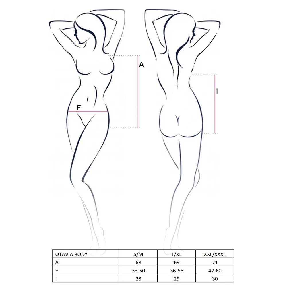 BODY OTAVIA NEGRO PASSION