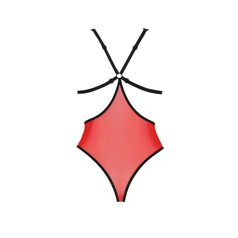 BODY PEONIA ROJO EROTIC LINE PASSION