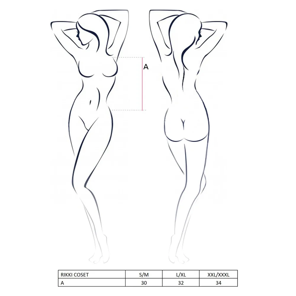 CORSÉ Y TANGA RIKKI PASSION