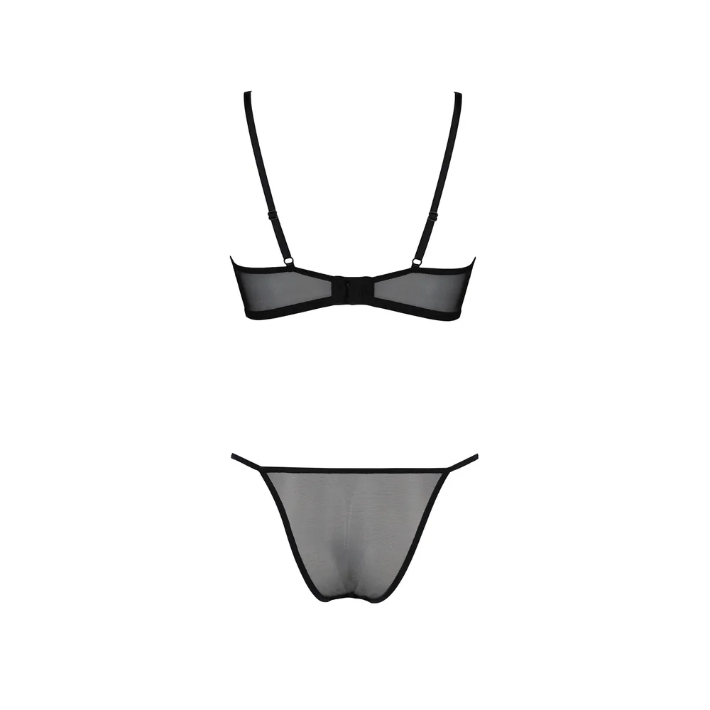 CONJUNTO DE 2 PIEZAS SELAGINELLA BIKINI NEGRO ECO COLLECTION PASSION