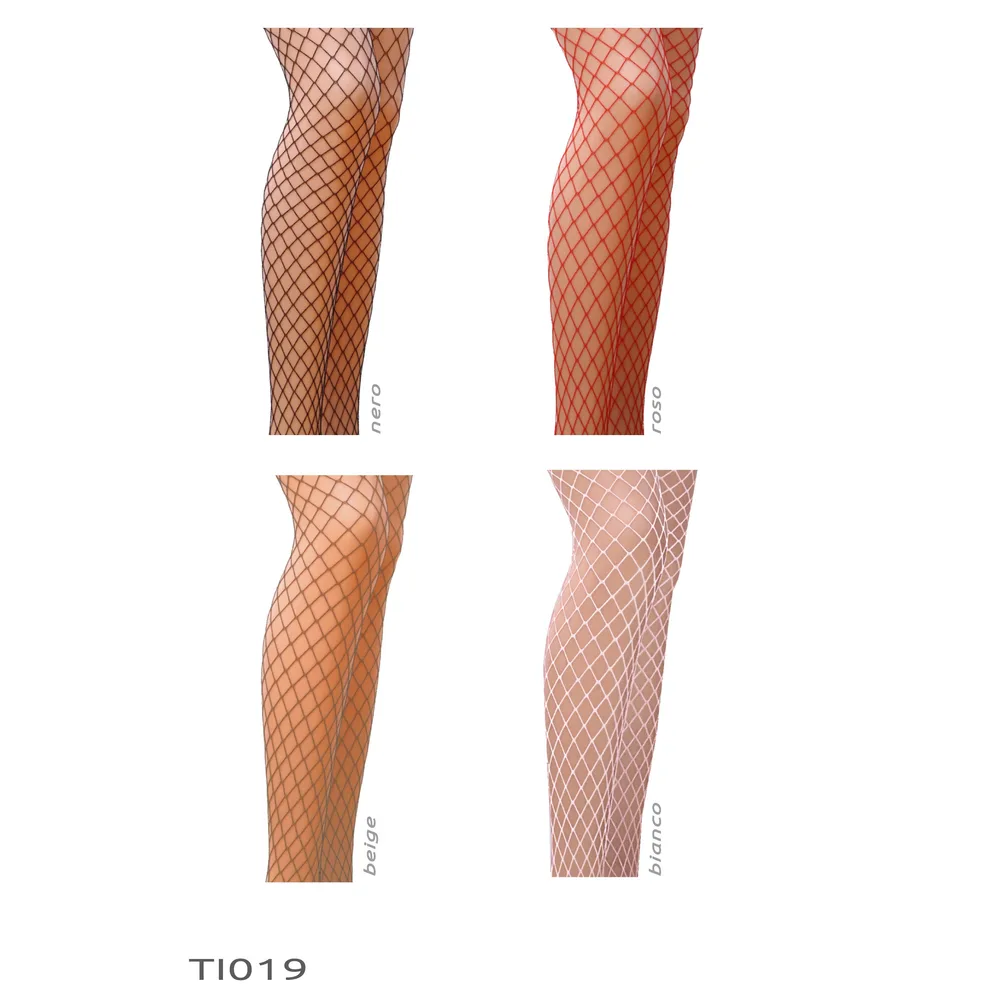 MEDIAS TI019 BEIGE (FISHNET) PASSION